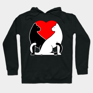 Cats in Love Hoodie